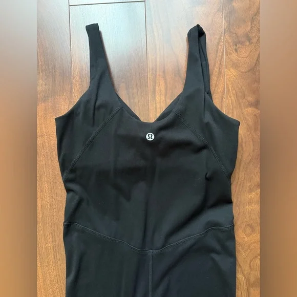 🍋HP!!🍋 Lululemon Align Bodysuit 25” / Black / Size 2 / NEW WITHOUT TAGS! - Picture 9 of 13
